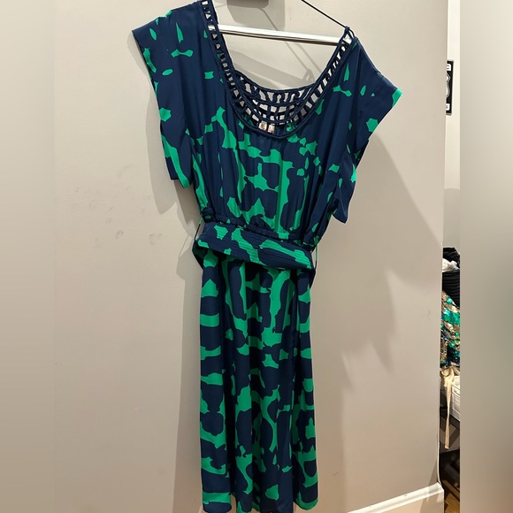 Tracy Reese Dresses & Skirts - Tracy Reese Blue and Green Dress